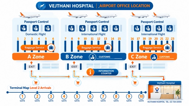 Vejthani International Hospital Airport Office